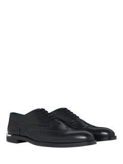 Mallet Ransford Leather Lace Up Brogues - view 2, Black