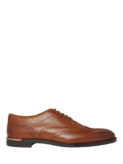 Mallet Ransford Leather Lace Up Brogues, Tan