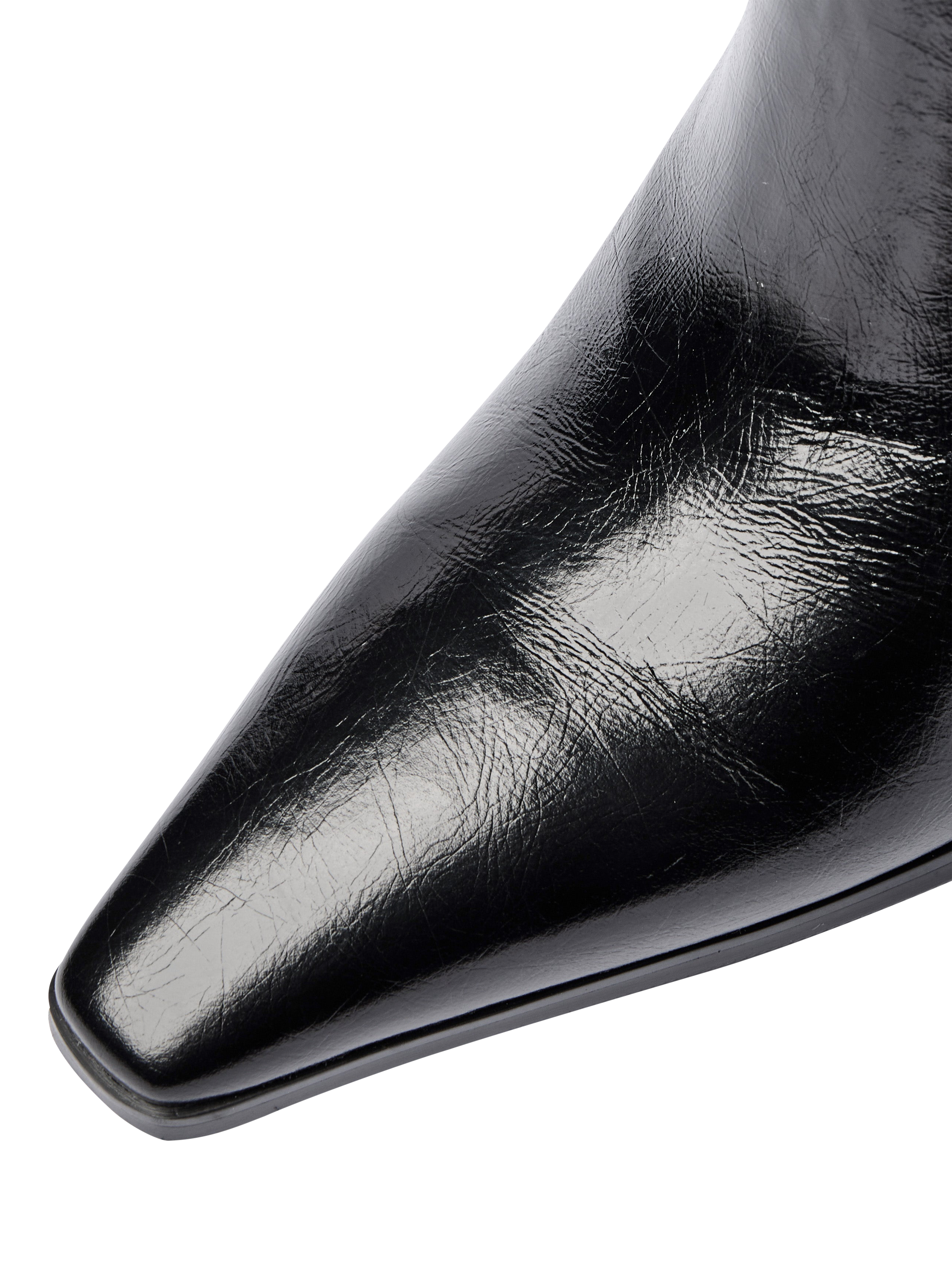 Product image 5 of 5, which shows Mallet Sabelle Leather Knee High Boots, Black, 3