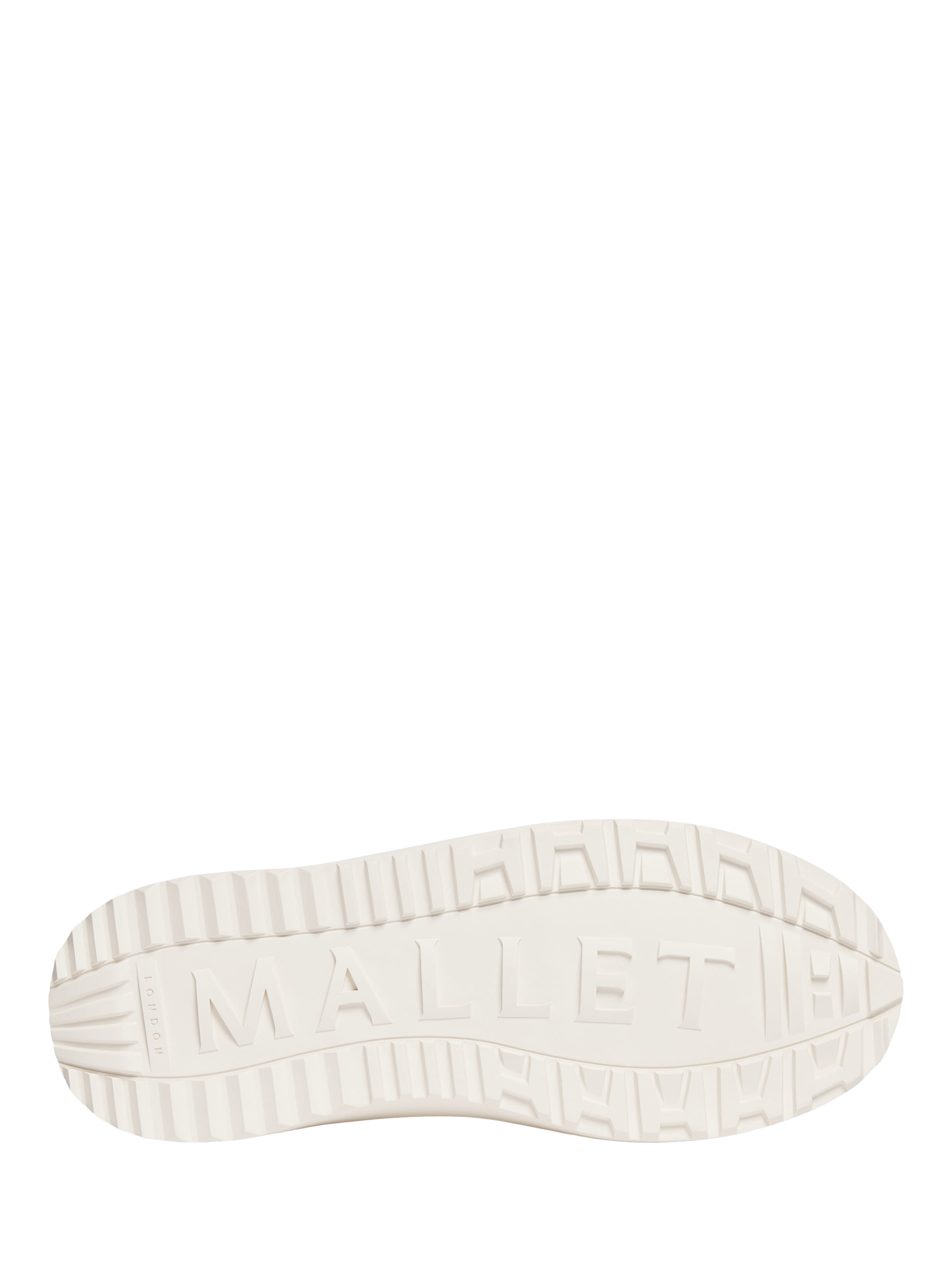 Product image 5 of 5, which shows Mallet GRFTR LTC Leather Lace-Up Trainers, Black, 5