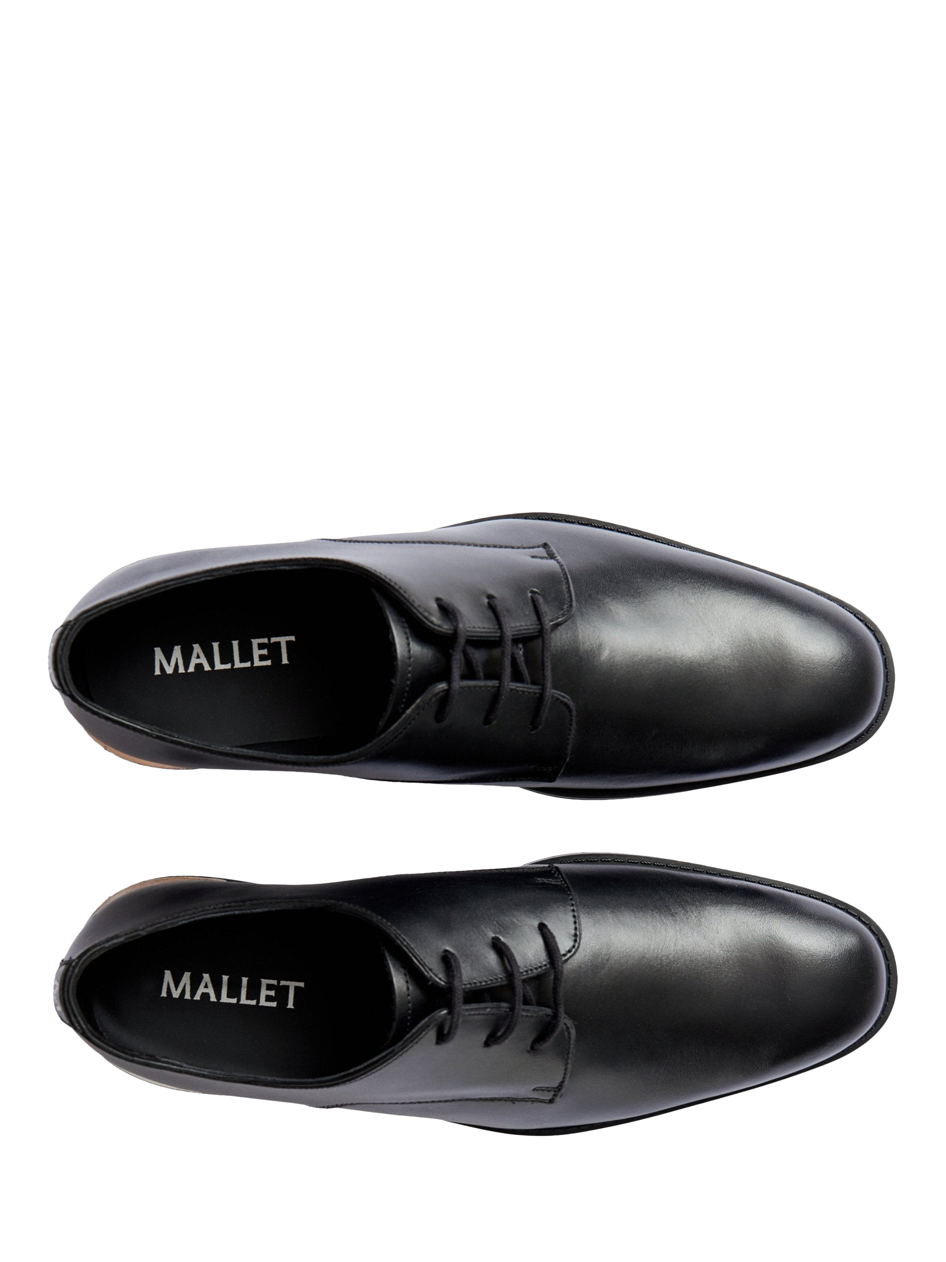 Product image 4 of 5, which shows Mallet Sebastian Leather Oxford Shoe, Black, 6