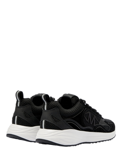 Mallet Willow Leather Lace Up Trainers - view 2, Black