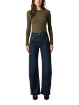 PAIGE Arellia High Rise Barrel Leg Jeans, Dwell