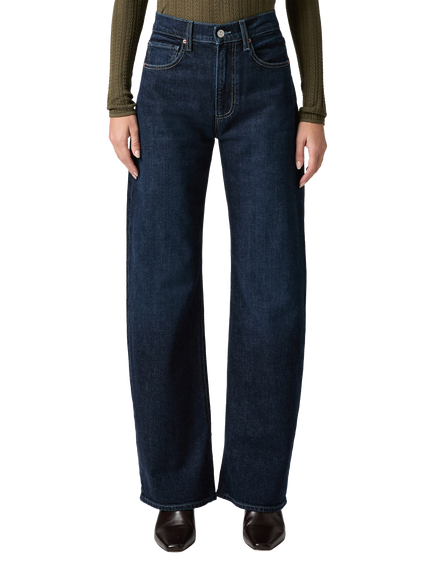 PAIGE Arellia High Rise Barrel Leg Jeans - view 2, Dwell