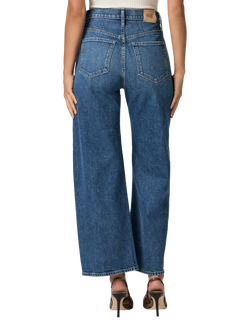 PAIGE Vintage Arellia Ankle Cropped High-Rise Barrel - view 2, Traverse