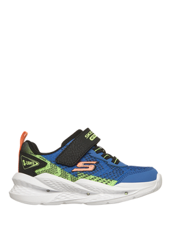 Skechers Kids' S-Lights: Meteor-Lights 2.0 Trainers, Blue/Multi, Blue/Multi