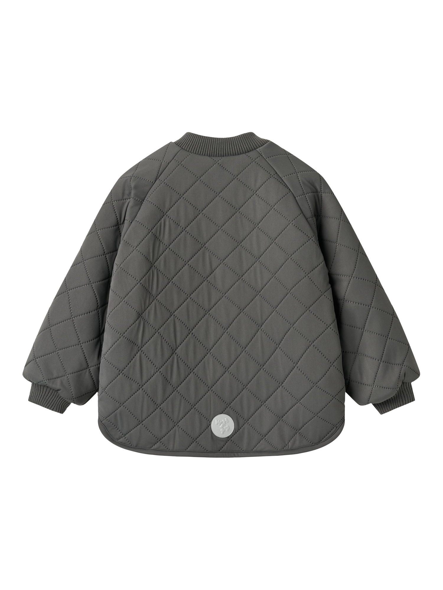 Product image 2 of 4, which shows WHEAT Kids' Reversible Zip-Up Jacket, Black Sea, 2 years