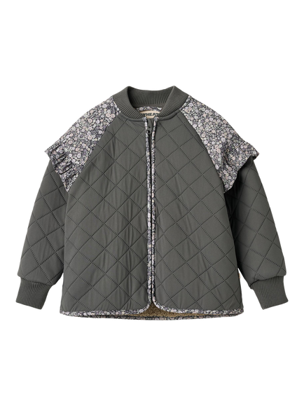 WHEAT Kids' Ellas Water-Repellent Thermo Jacket, Black Sea, Black Sea