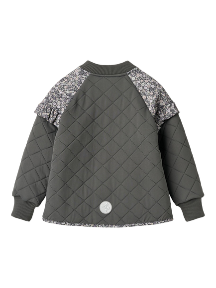 WHEAT Kids' Ellas Water-Repellent Thermo Jacket, Black Sea - view 2, Black Sea