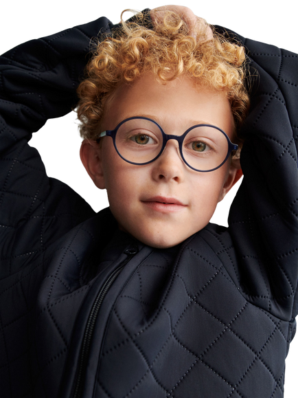 WHEAT Kids' Thermo Jacket, Ink - view 2, Ink