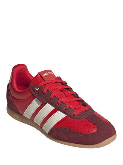 adidas Barreda Lo Trainers, Red/Multi - view 2, Red/Multi