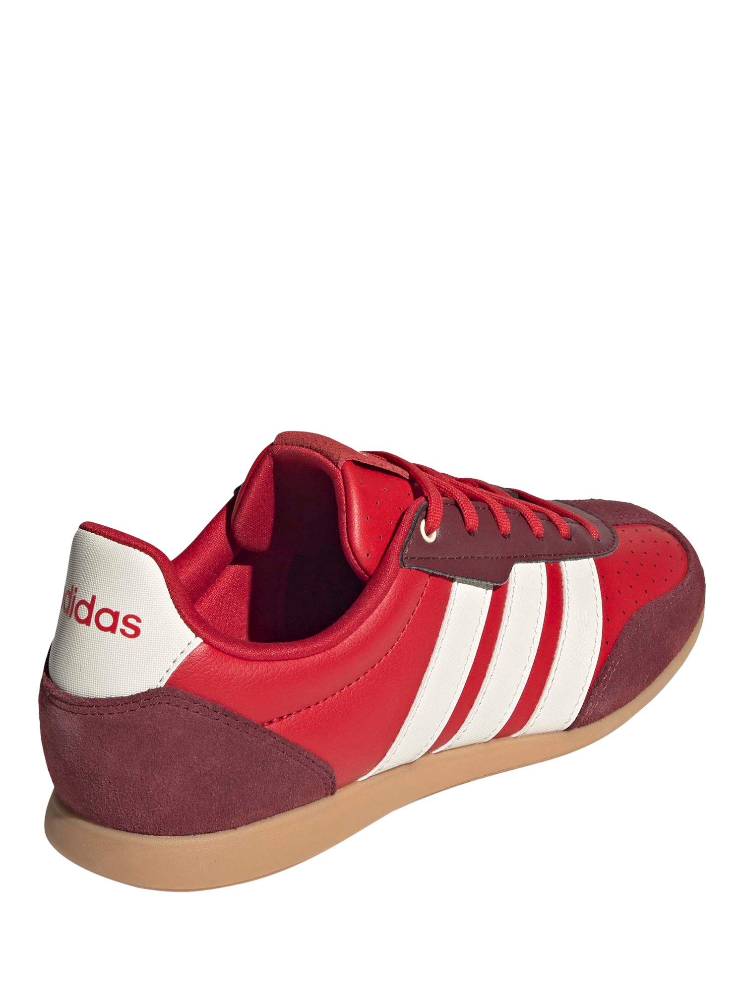 Product image 3 of 8, which shows adidas Barreda Lo Trainers, Red/Multi, 4