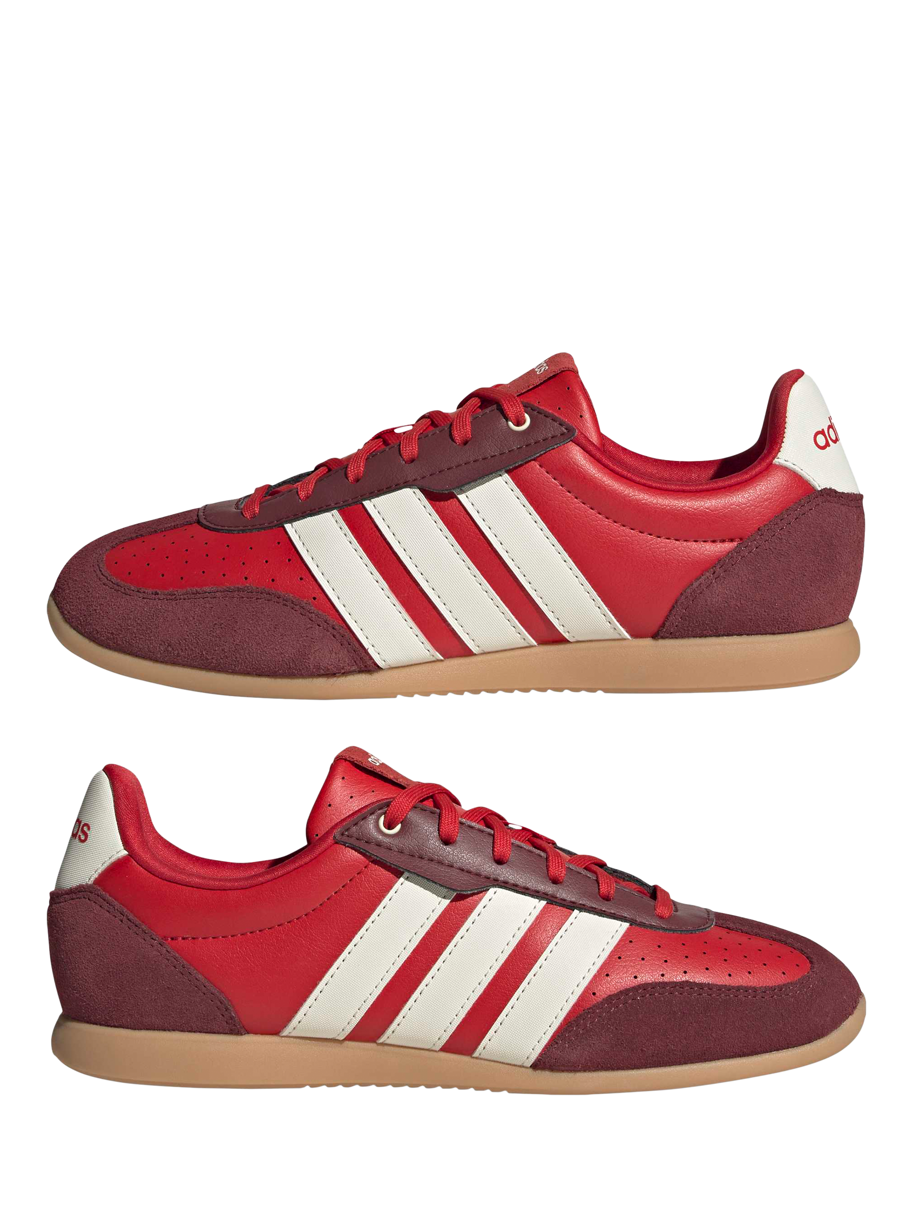 Product image 4 of 8, which shows adidas Barreda Lo Trainers, Red/Multi, 4