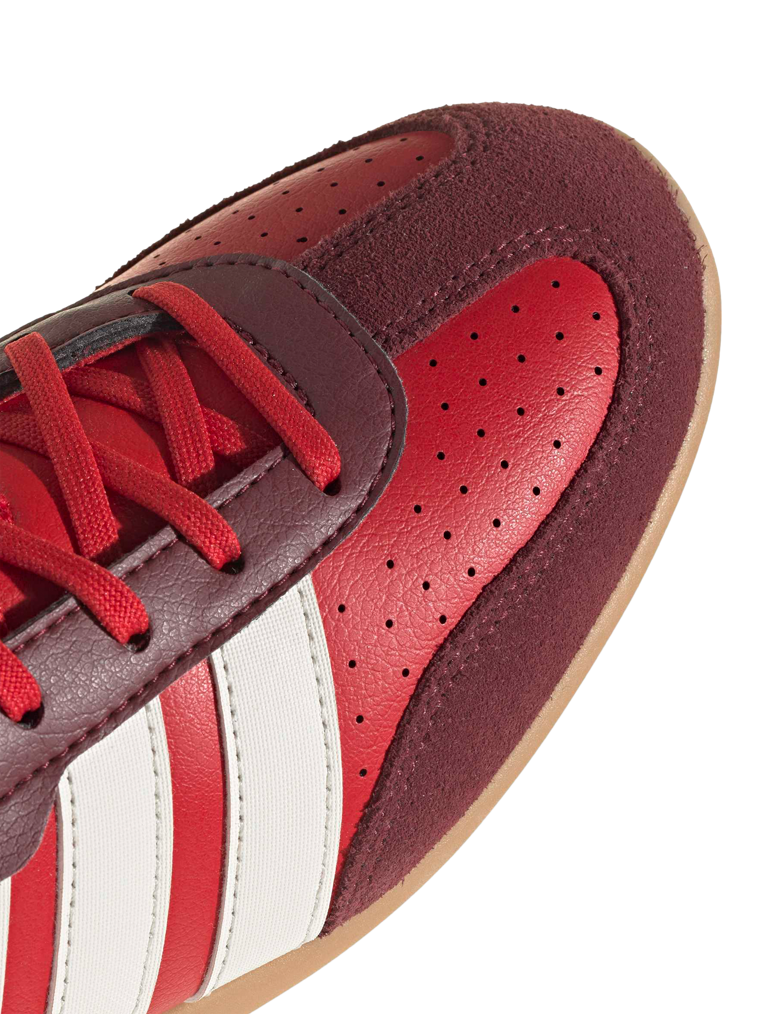 Product image 5 of 8, which shows adidas Barreda Lo Trainers, Red/Multi, 4