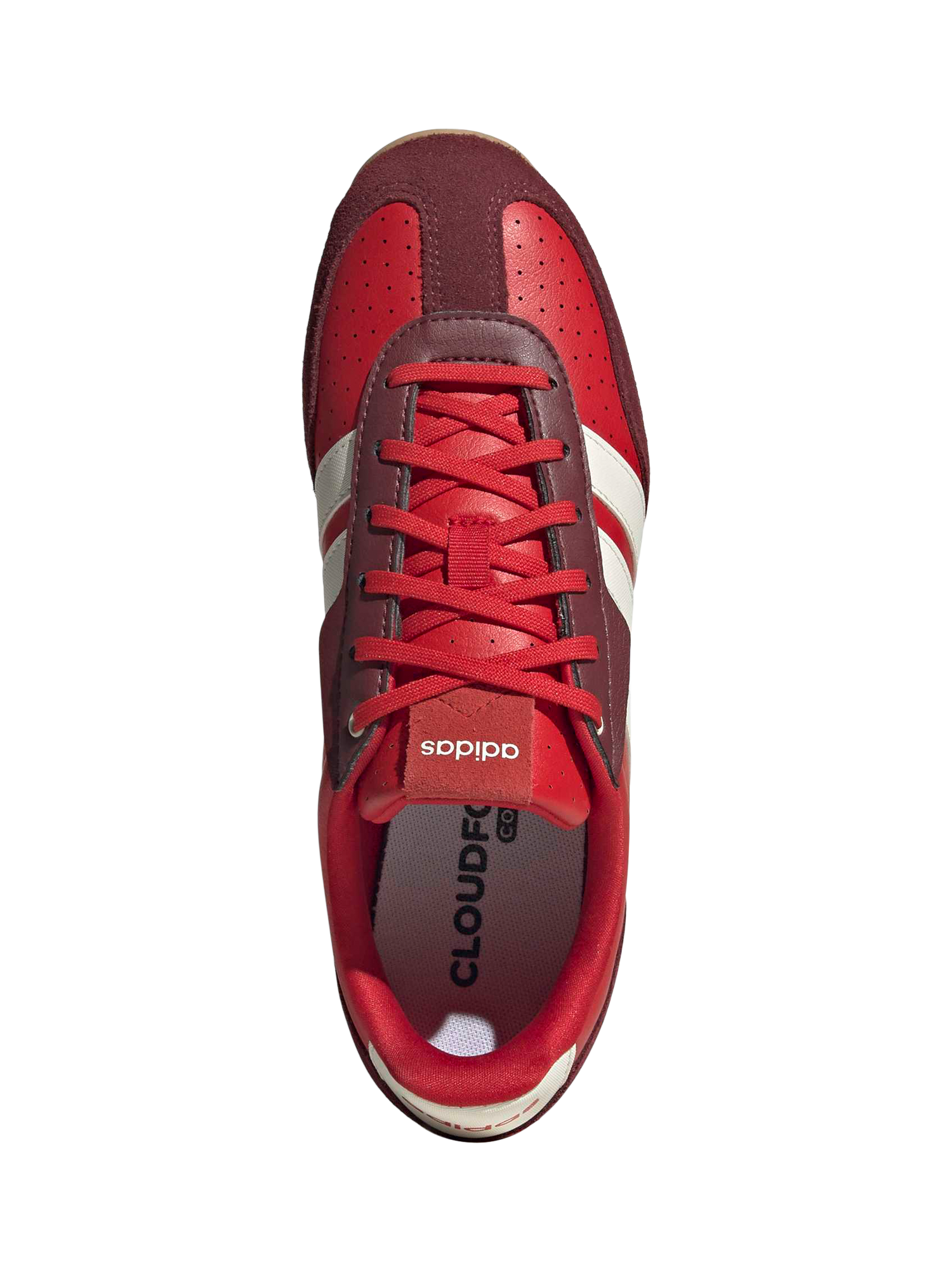 Product image 8 of 8, which shows adidas Barreda Lo Trainers, Red/Multi, 4