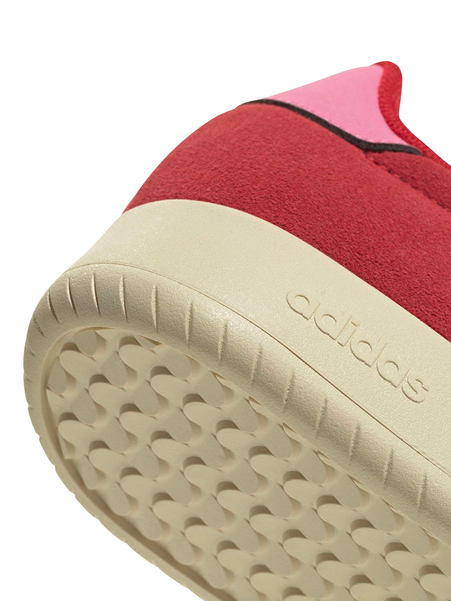 Product image 4 of 6, which shows adidas Barreda Lace Up Trainers, Red/Pink/Multi, 4