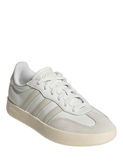 adidas Barreda Lace Up Trainers, White/Off White - view 2, White/Off White