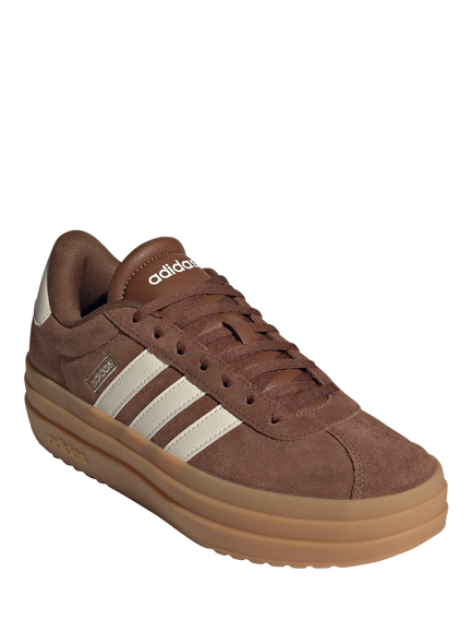 adidas VL Court Bold Trainers, Brown/Multi - view 2, Brown/Multi