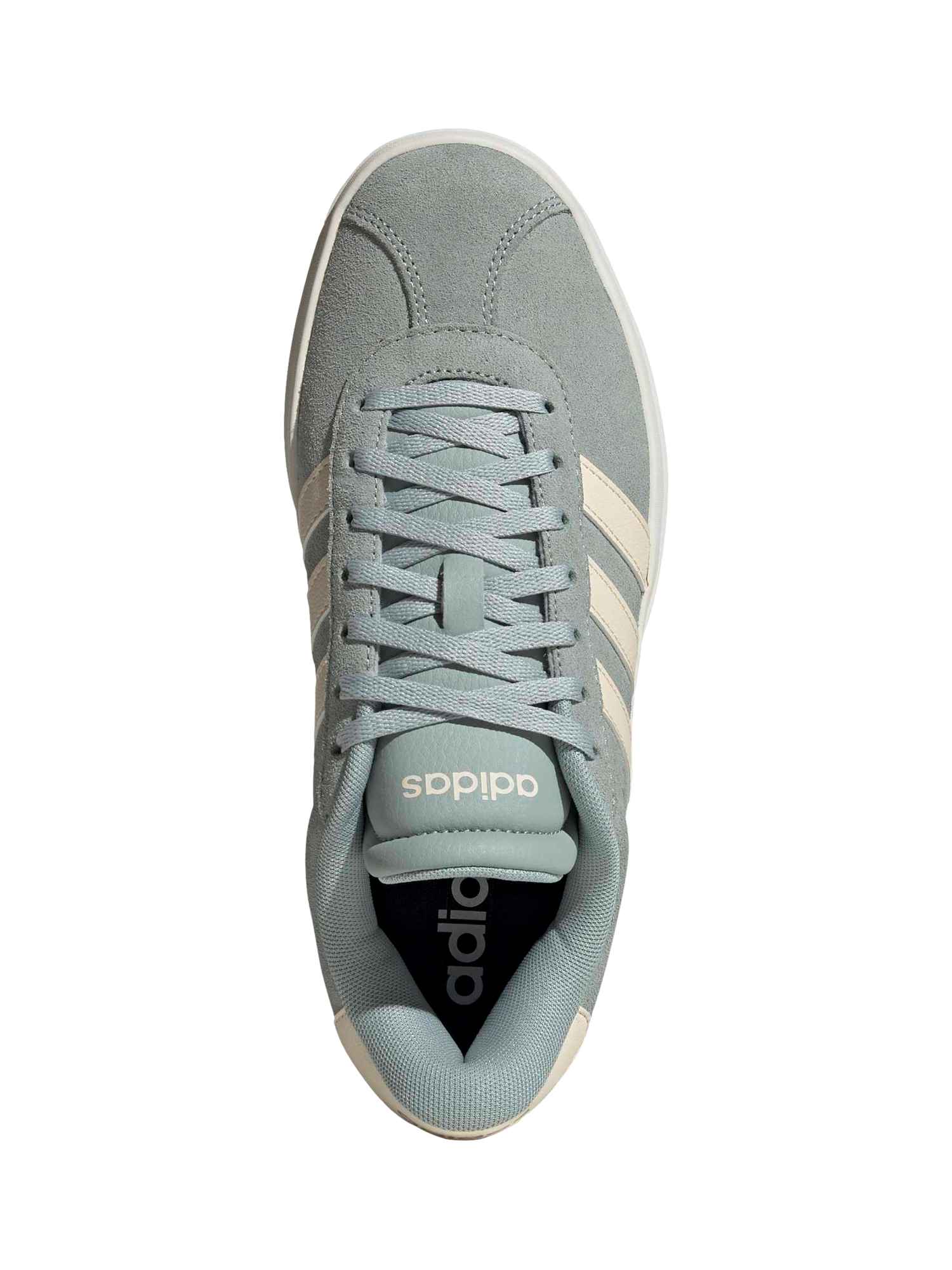 Product image 3 of 7, which shows adidas VL Court Bold Trainers, Grey/White, 4