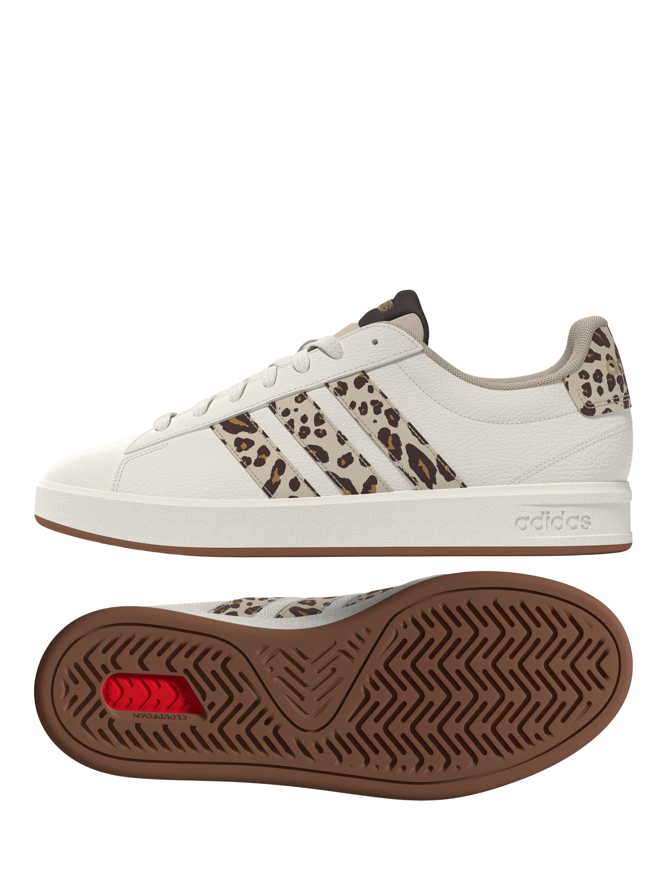 Product image 7 of 7, which shows adidas VL Court 3.0 Trainers, White/Multi, 4