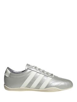 adidas Grand Court Low Top Trainers, Silver/White, Silver/White