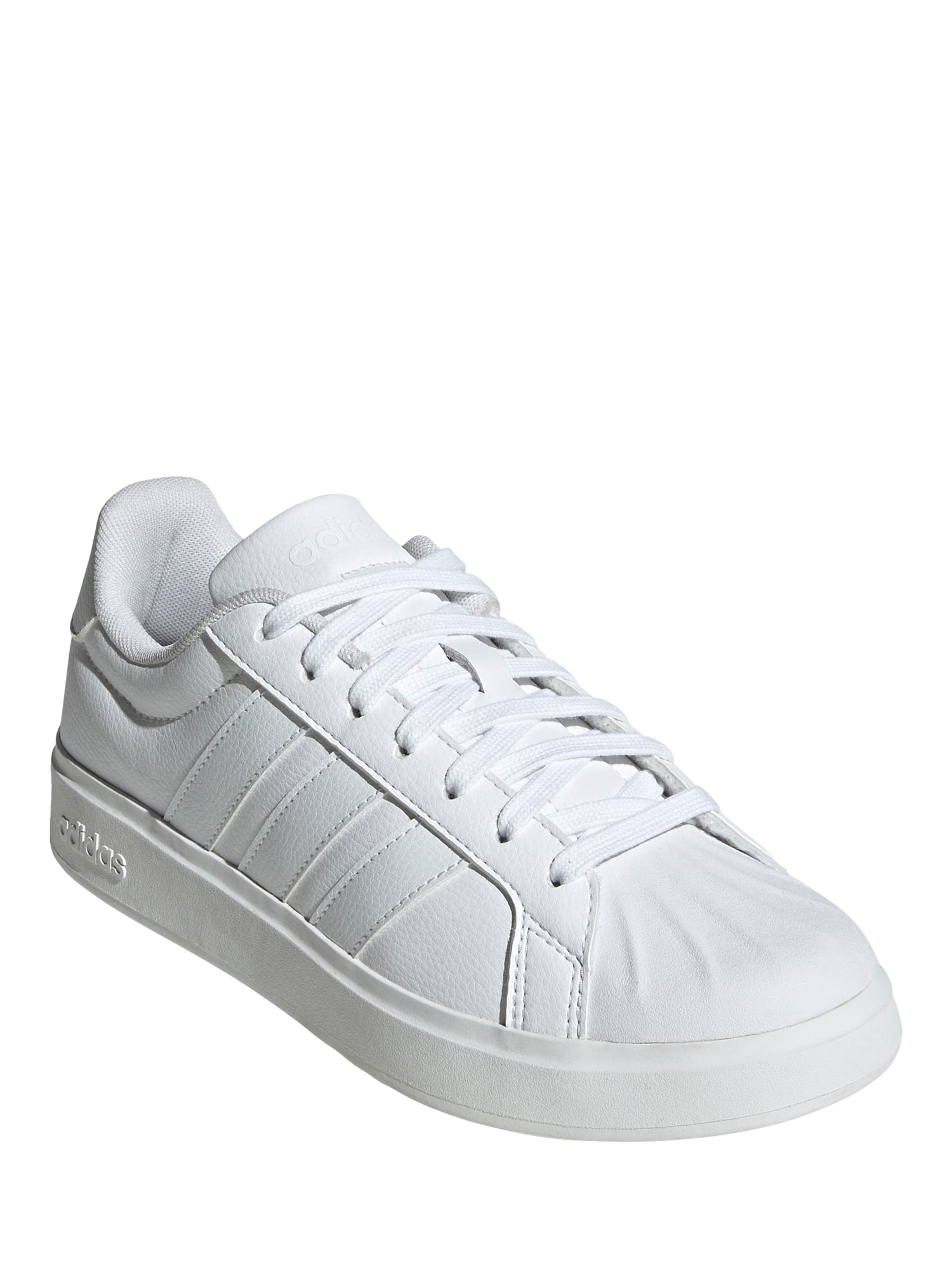Product image 2 of 9, which shows adidas Streettalk Trainers, White, 4