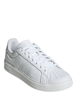adidas Streettalk Trainers, White - view 2, White