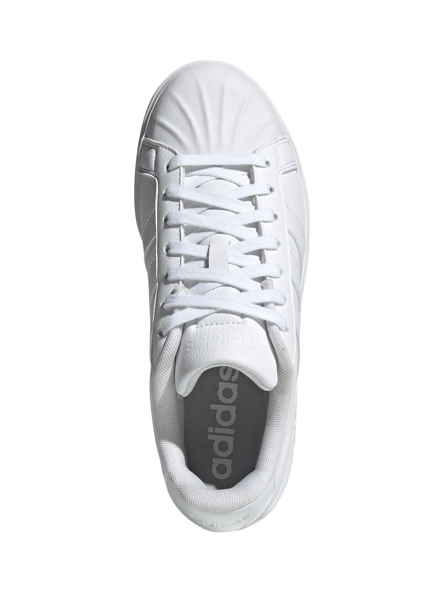 Product image 3 of 9, which shows adidas Streettalk Trainers, White, 4