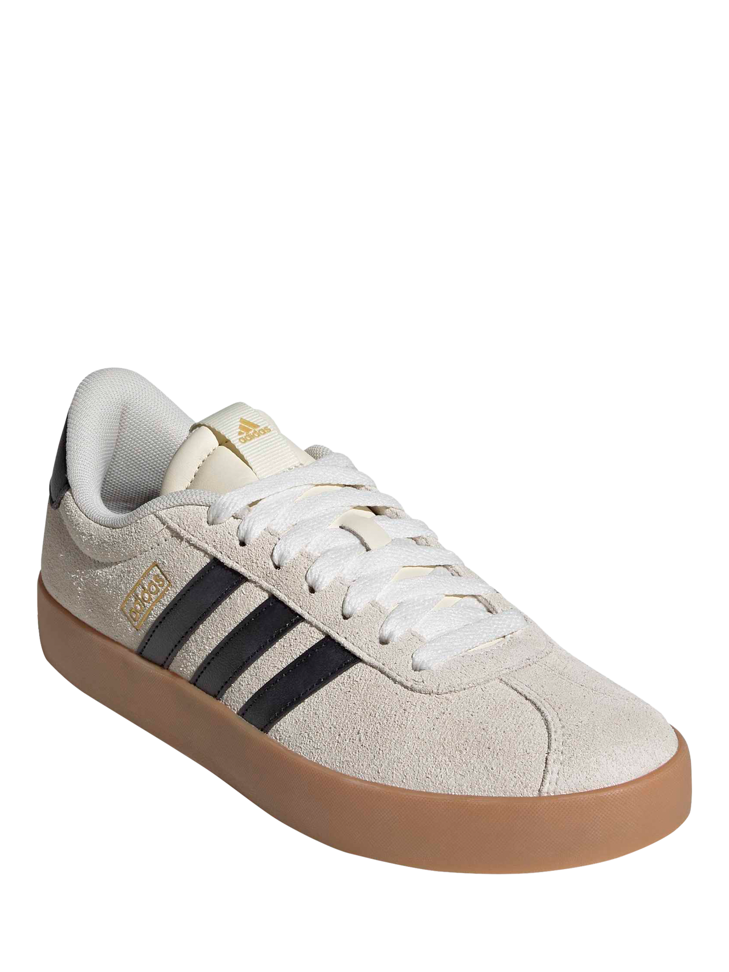 Product image 4 of 8, which shows adidas VL Court 3.0 Trainers, Off White/Multi, 4