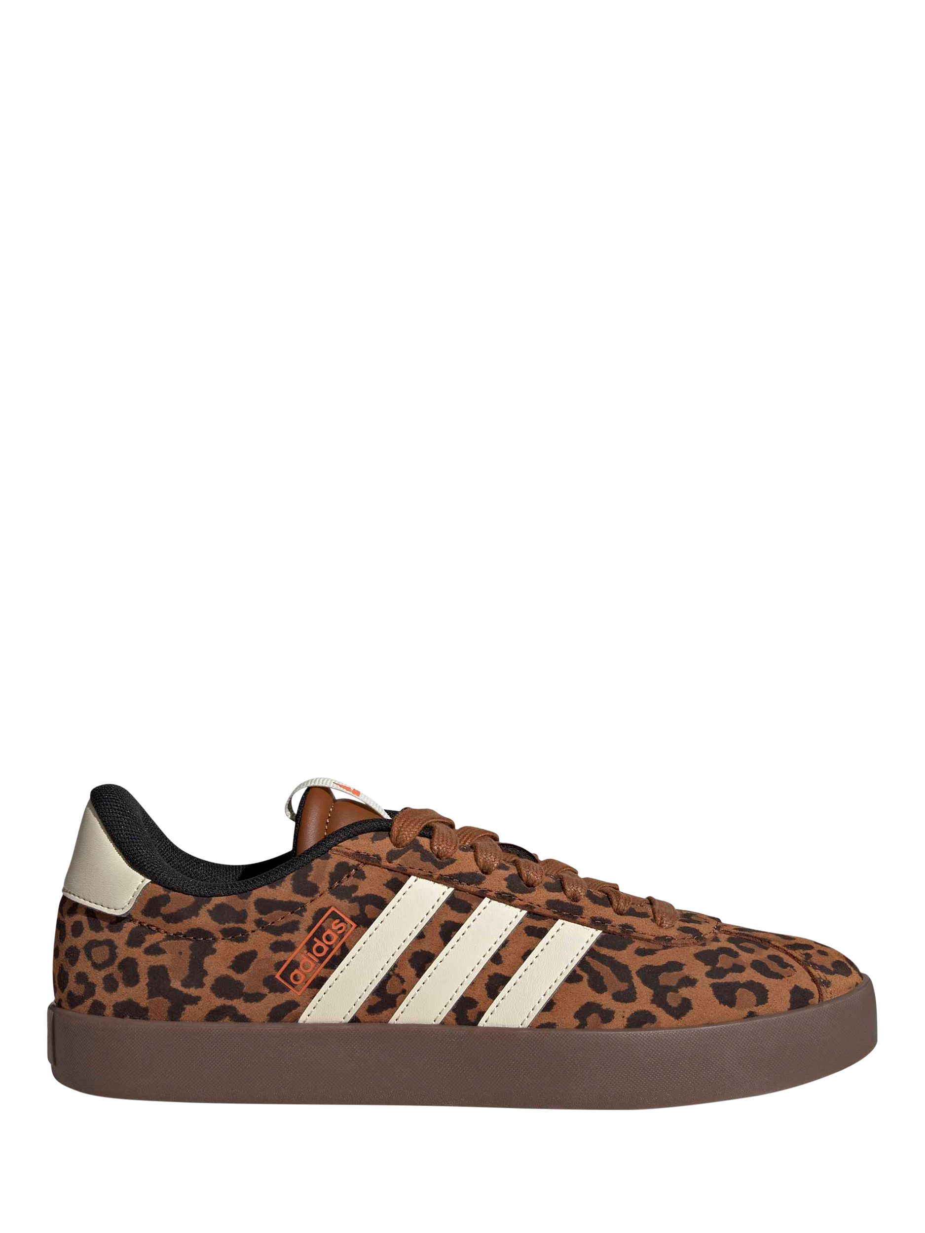 Product image 1 of 9, which shows adidas VL Court 3.0 Trainers, Brown/Multi, 4
