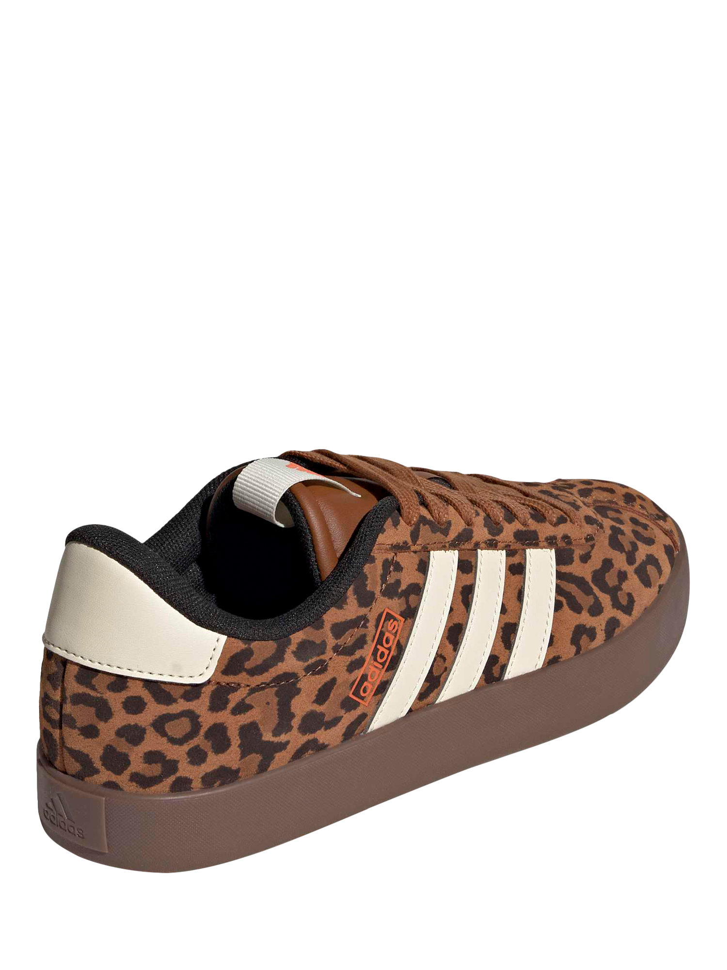 Product image 3 of 9, which shows adidas VL Court 3.0 Trainers, Brown/Multi, 4