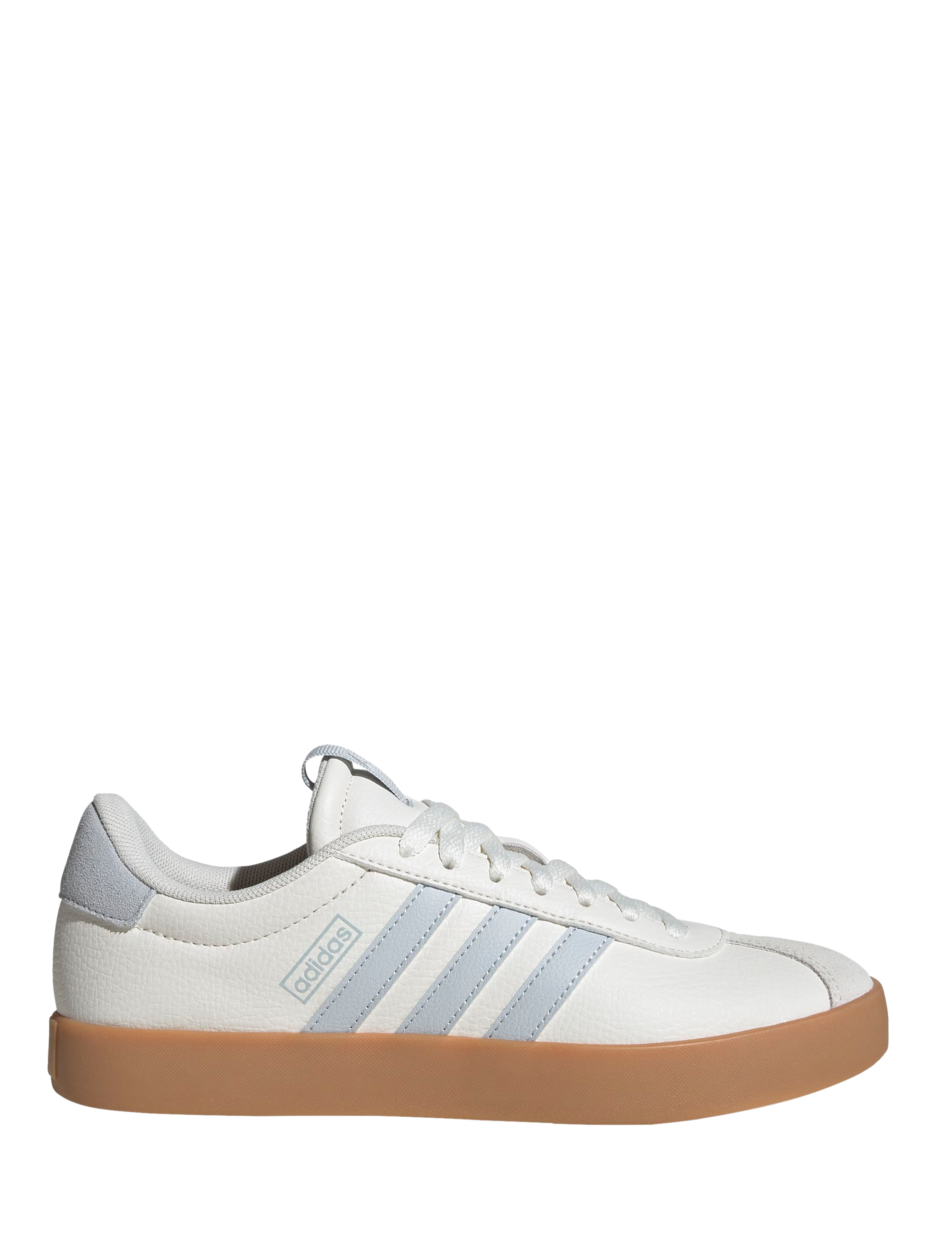 Product image 1 of 10, which shows adidas VL Court 3.0 Trainers, White/Multi, 4