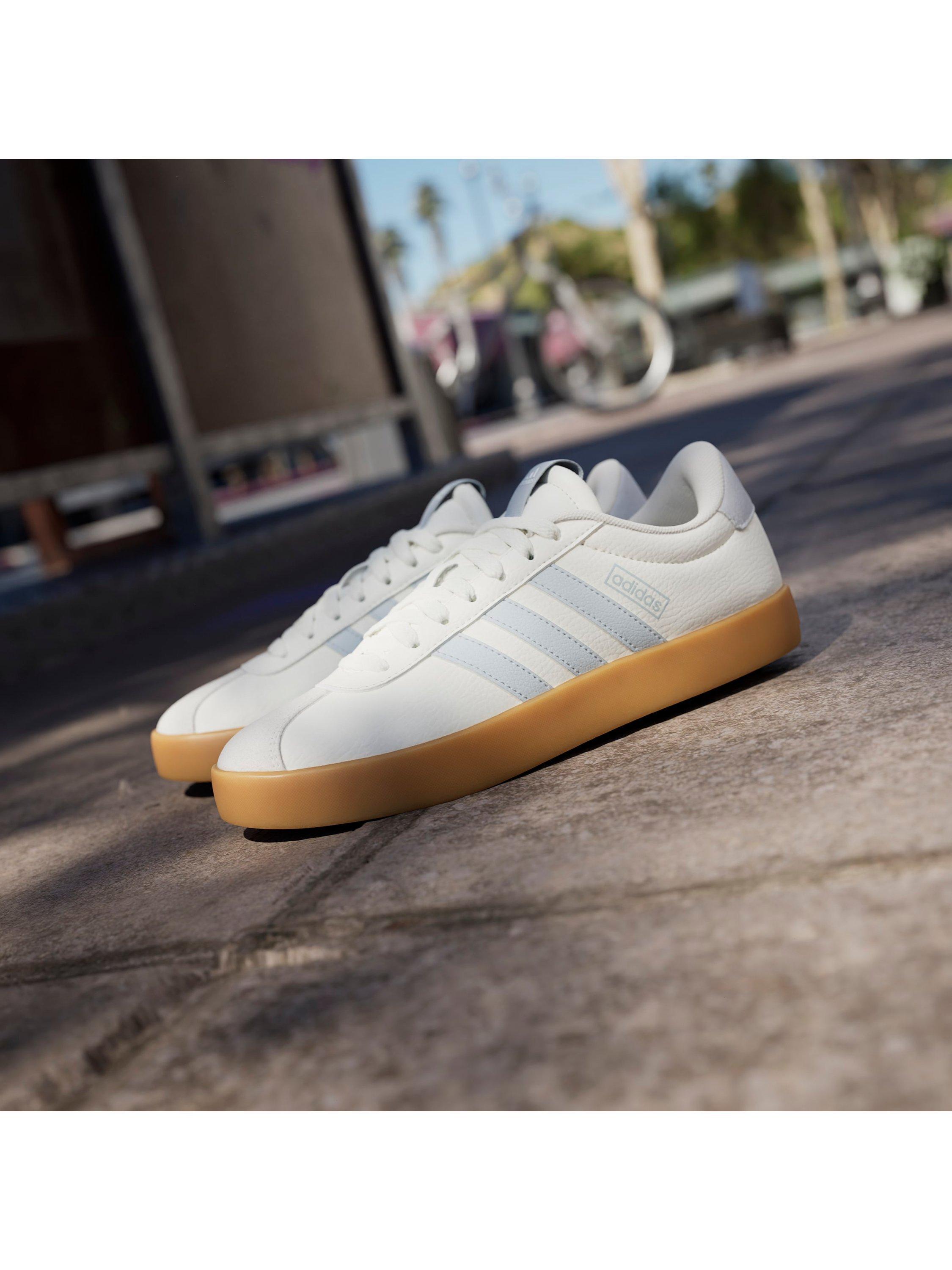 Product image 9 of 10, which shows adidas VL Court 3.0 Trainers, White/Multi, 4