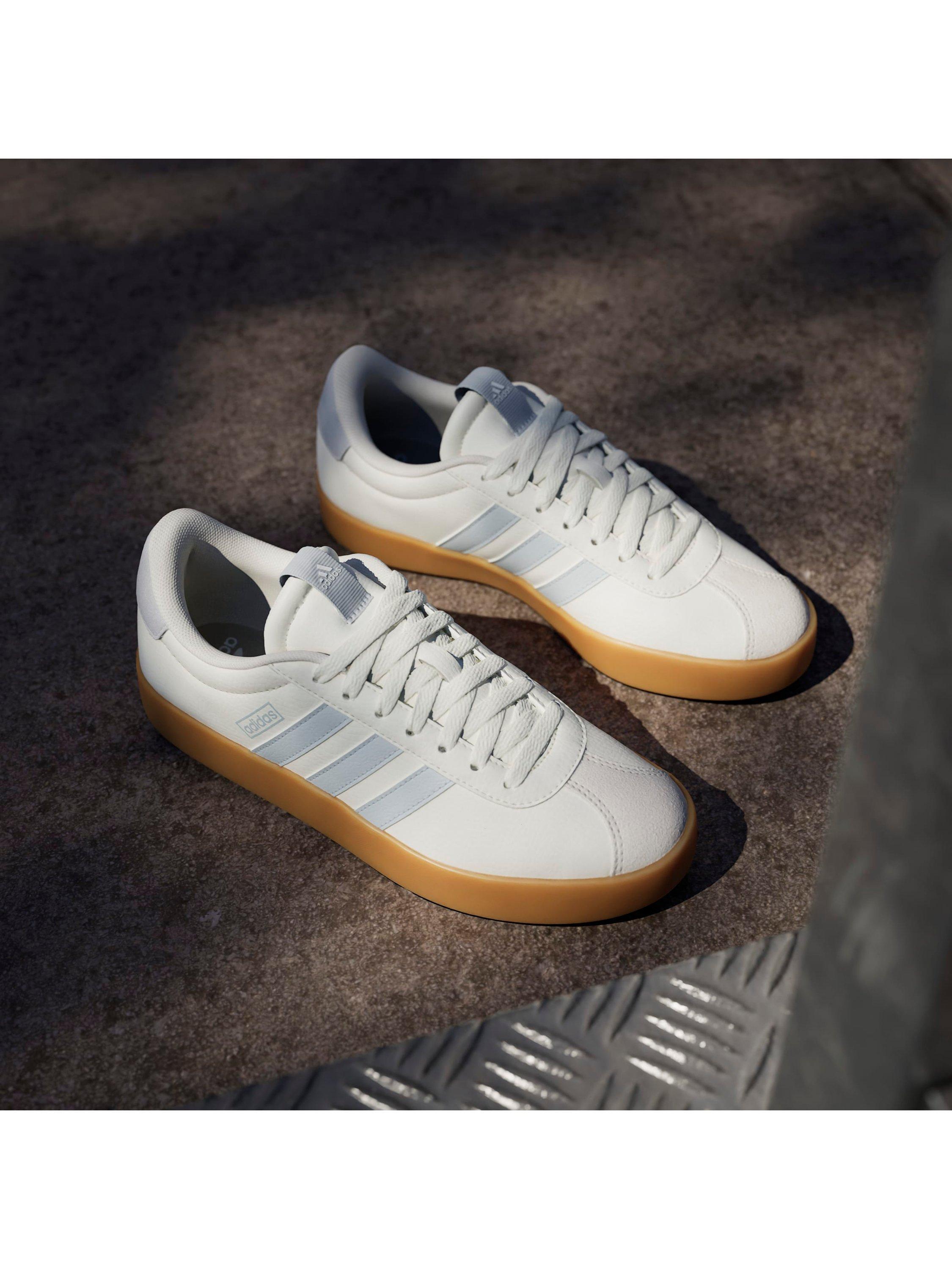 Product image 10 of 10, which shows adidas VL Court 3.0 Trainers, White/Multi, 4