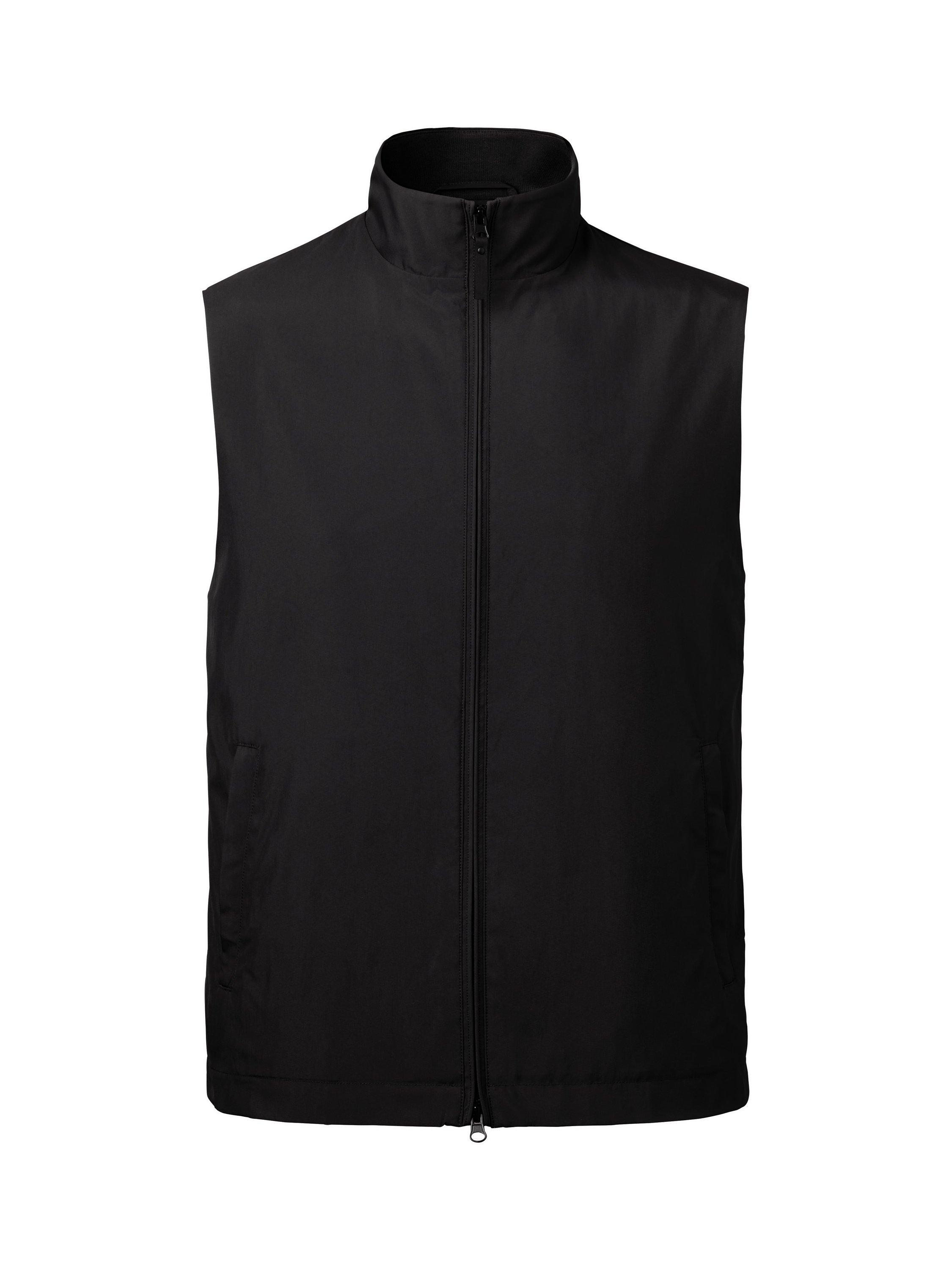 Product image 5 of 5, which shows Charles Tyrwhitt Padded Gilet, Charcoal Grey, L