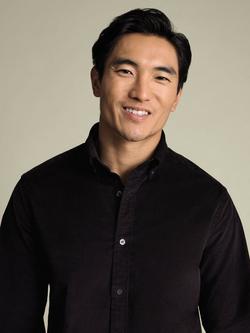 Charles Tyrwhitt Slim Fit Corduroy Shirt - view 2, Chocolate Brown