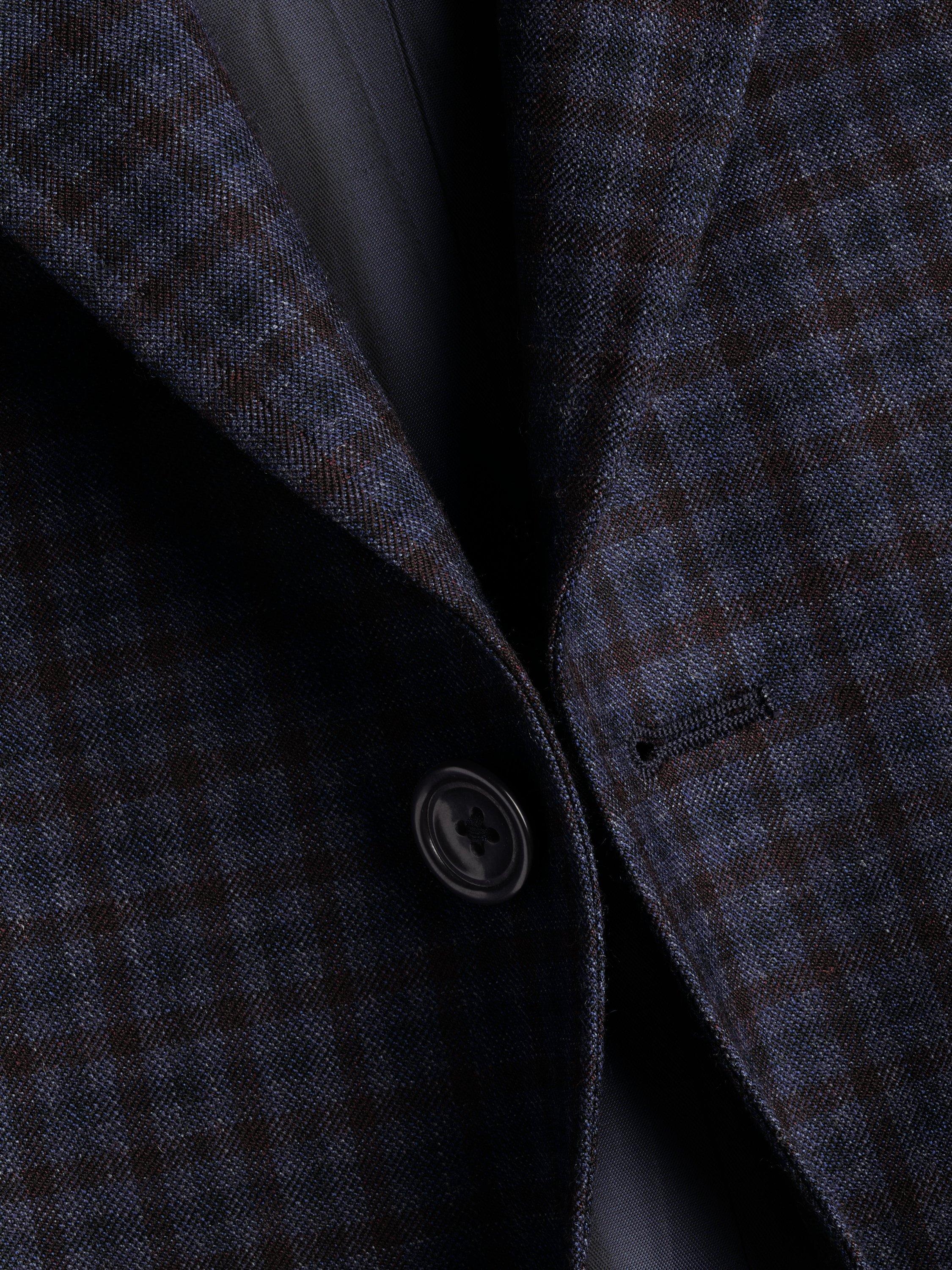 Product image 5 of 5, which shows Charles Tyrwhitt Wool Blend Single Breasted Jacket, Ink Blue, 36R