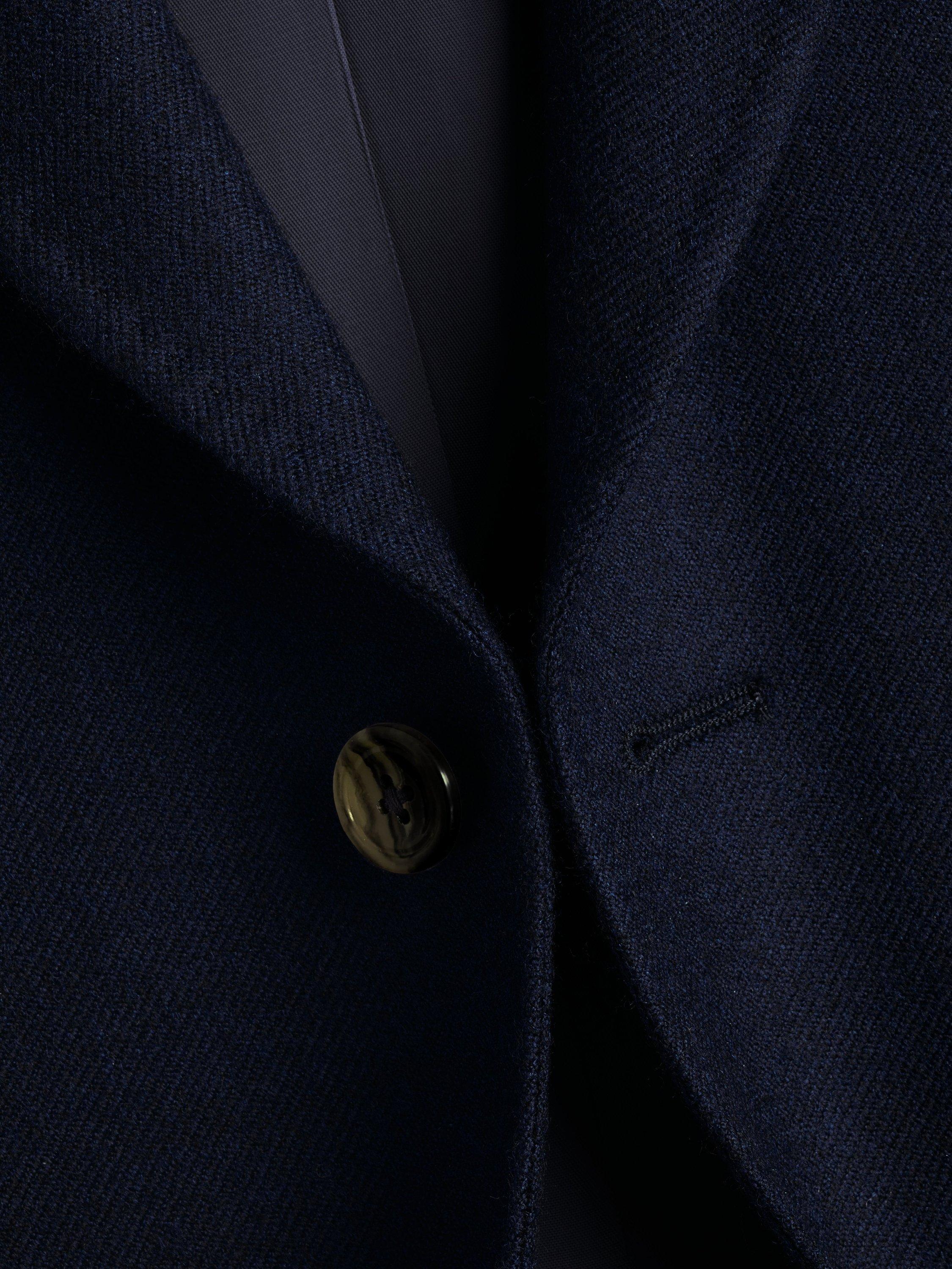Product image 5 of 5, which shows Charles Tyrwhitt Merino Wool Single Breasted Jacket, Ink Blue, 36R
