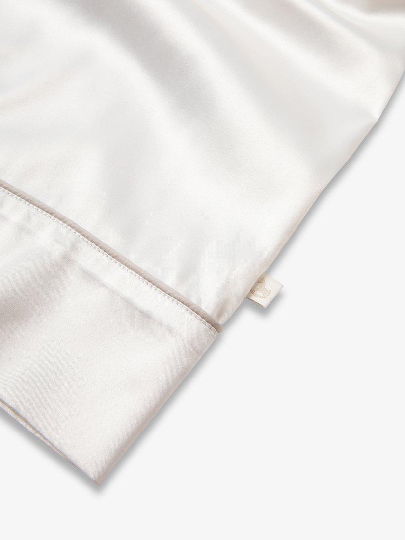 Product image 9 of 11, which shows The Little Tailor Satin Pyjama Set, Cream, S