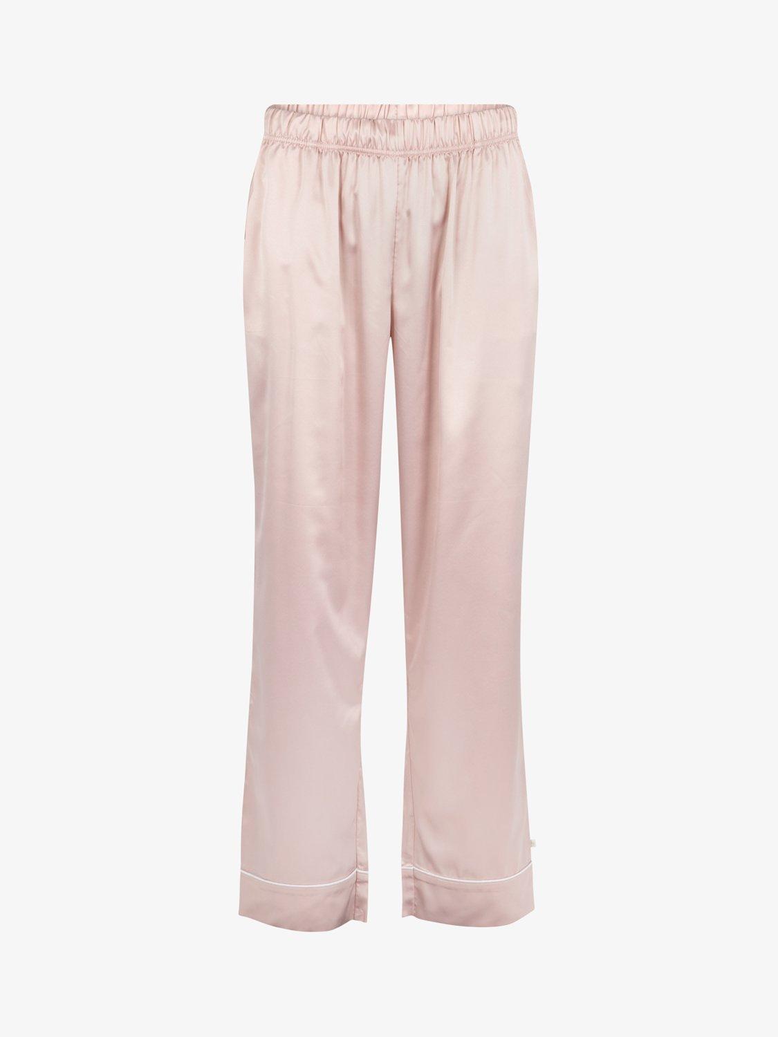 Product image 5 of 9, which shows The Little Tailor Satin Pyjama Set, Pink, S