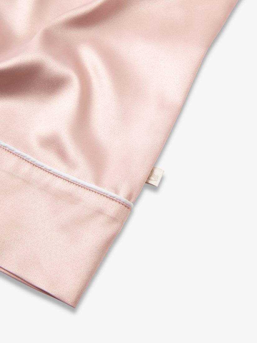 Product image 9 of 9, which shows The Little Tailor Satin Pyjama Set, Pink, S