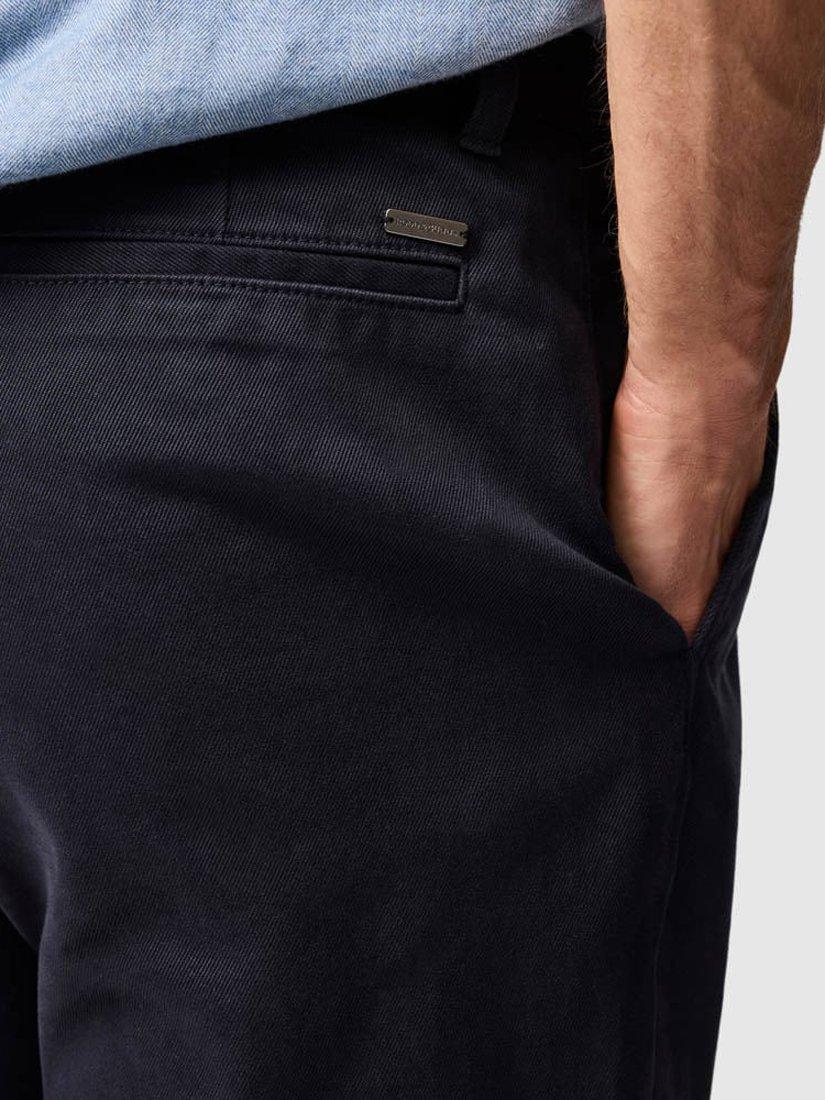 Product image 6 of 6, which shows Rodd & Gunn Field Tapered Fit Trousers, Navy, 34R