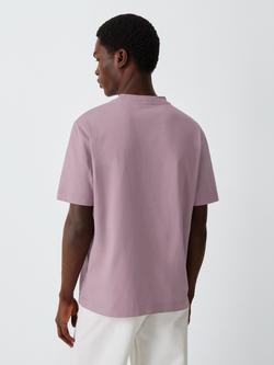 Barbour Tomorrow's Archive Rue Tartan Graphic T-Shirt, Elderberry - view 2, Elderberry