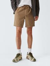 Barbour Tomorrow's Archive Washed Oxford Relaxed Shorts, Sandstone