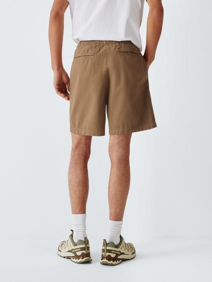 Barbour Tomorrow's Archive Washed Oxford Relaxed Shorts, Sandstone - view 2, Sandstone