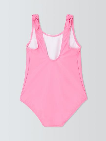 John Lewis Kids' Pineapple Swimsuit, Pink - view 2, Pink