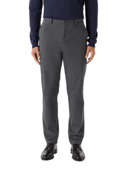Oliver Sweeney Terena Cotton Chinos, Dark Grey