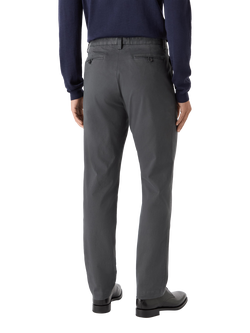 Oliver Sweeney Terena Cotton Chinos - view 2, Dark Grey