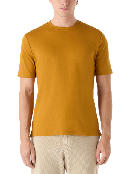 Oliver Sweeney Palmela Cotton Double Knit Jersey T-Shirt, Gold