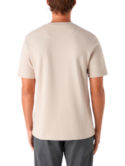 Oliver Sweeney Palmela Cotton Double Knit Jersey T-Shirt - view 2, Putty